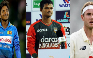 অবিশ্বাস্য হলেও সত্যঃ স্টুয়ার্ট ব্রড, আকিলা ধনঞ্জয়ার পাশে নাম লেখালেন নাসুম