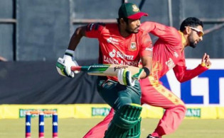 ২০ ওভার শেষে দেখে নিন বাংলাদেশের সর্বশেষ স্কোর