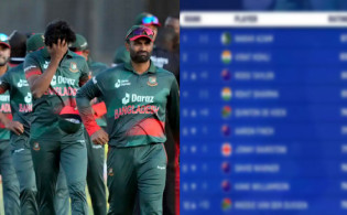 আইসিসির ওয়ানডে রাঙ্কিংয়ে বাংলাদেশের ভরাডুবি, দেখে নিন সর্বশেষ অবস্থান