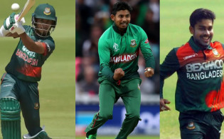 আফিফ ৫০, মোসাদ্দেক ৪৮, মিরাজ ৪৬
