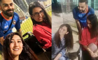 নিরাপত্তাকর্মী আটকে দেওয়ার পরেও পাকিস্তানি প্রতিবন্ধী ভক্তের সাথে দেখা করলেন কোহলি