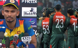 মাঠে নামার আগে বাংলাদেশকে ছোট করে যা বললেন শ্রীলঙ্কার অধিনায়ক