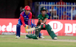 শেষ ওভারে দুর্দান্ত ব্যাটিংয়ে আফগানদের সামনে মাঝারী লক্ষ্য দিল বাংলাদেশ