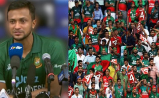 ম্যাচ হেরে টাইগার ভক্তদের জন্য যা বললেন সাকিব আল হাসান