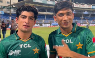 শেষ ওভারে ১১ রান করার আগে ব্যাট হাতে যা বলেছিল নাসিম শাহ