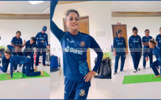 ‘কালা চশমা’ নাচে গানে ভাইরাল নারী ক্রিকেট দল, দেখুন ভিডিও সহ