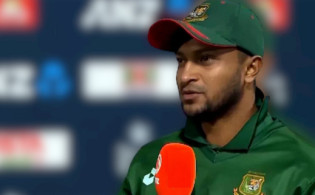 নিউজিল্যান্ডের কাছে ম্যাচ হেরে যা বললেন সাকিব আল হাসান