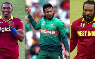 অবাক হলেও সত্যঃ ব্রাভো-গেইলকে পেছনো ফেলে নতুন রেকর্ড গড়লেন সাকিব