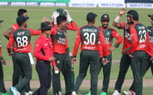 বাংলাদেশকে যত রানের টার্গেট দিল আফগানরা
