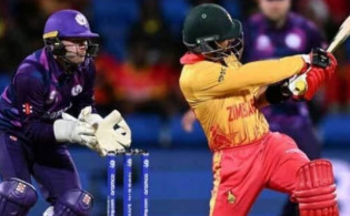 দুর্দান্ত ব্যাটিং ঝড়ে স্কটল্যান্ডকে বিদায় করে গ্রুপ চ্যাম্পিয়ন জিম্বাবুয়ে