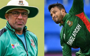 টি-২০ বিশকাপ চলাকালীন সময়ে সাকিবকে নিয়ে অবিশ্বাস্য মন্তব্য করলেন হাথুরুসিংহে