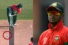 আম্পিয়ারের ভুলের শিকার সাকিবঃ আউট না হয়েও ছাড়তে হল মাঠ