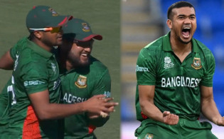 তাসকিন-মুস্তাফিজের তাণ্ডবে দিশেহারা জিম্বাবুয়ে, দেখুন সর্বশেষ স্কোর