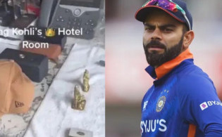 ফাঁস হল হোটেলরুমের ভিডিও , রেগে আগুন কোহলি