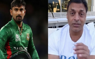 বাংলাদেশ ম্যাচ হারলেও লিটনকে নিয়ে অবিশ্বাস্য এক তথ্য দিলেন শোয়েব আক্তার