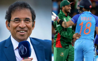 বাংলাদেশ-ভারত ম্যাচ নিয়ে উচিৎ কথাটি বললেন হার্শা ভোগলে