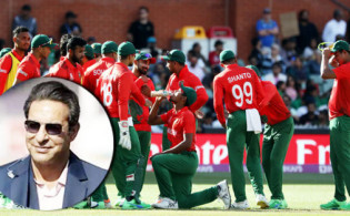 এবার বাংলাদেশী ব্যাটসম্যানদের অপমান করে যা বললেন ওয়াসিম আকরাম