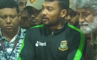 টি-২০ বিশ্বকাপ থেকে ফিরে সকল সমালোচনার জবাব দিলেন শান্ত