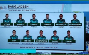 এক পরিবর্তন নিয়ে ২য় ম্যাচে ভারতের বিপক্ষে শক্তিশালী একাদশ ঘোষণা করল বাংলাদেশ