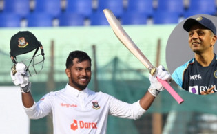 দুর্দান্ত সেঞ্চুরি করার পরে জাকিরকে নিয়ে যা বললেন ভারত কোচ দ্রাবিড়