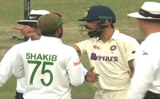 মিরাজের বলে আউট হয়ে যে কারণে ক্ষেপে গিয়েছিলেন কোহলি