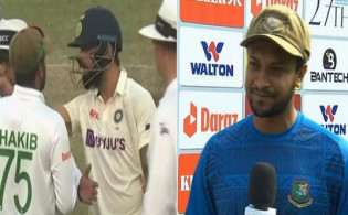 সিরিজ হারের পর কোহেলির সাথে মিরাজ ও তাইজুলের বাগবিতর্কের বিষয়ে যা বললেন সাকিব