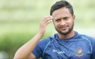 প্রথম দিনে অনুপস্থিত সাকিব