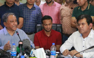 পাপনের সঙ্গে দেখা করলেন সাকিব, যা বলল বিসিবি প্রধান