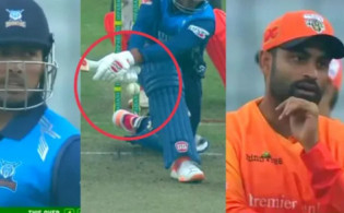 আম্পায়ারের ভুলের শিকার সৌম্য, আবারও বিতর্কের মুখে বিপিএল