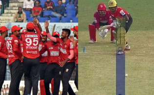 বরিশালের কাছে নয়, আম্পায়ারের কাছে হারলো কুমিল্লা