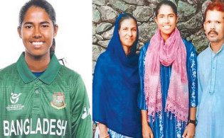 বিশ্বকাপে বাংলাদেশ হ্যাটট্রিক জয়, জয়ের কান্ডারী রিবের ঘরে স্বর্ণালি আভা