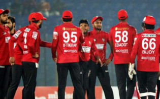 শান্তের ৮৯ রানের ব্যাটিং ঝড়ে বরিশালকে বিশাল রানের লক্ষ্য দিল সিলেট