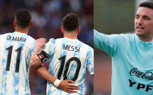 মেসি ও দি মারিয়ার ২০২৬ বিশ্বকাপ খেলা নিয়ে যা বললেন কোচ স্কালোনি