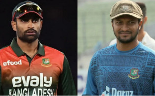 সাকিবের সাথে সবকিছু ঠিক করতে চান তামিম