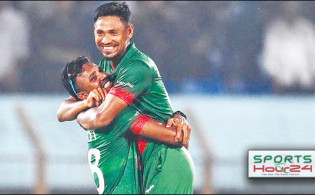 হোয়াইটওয়াশের ম্যাচে সাকিবের পর মুস্তাফিজের ‘সেঞ্চুরি’