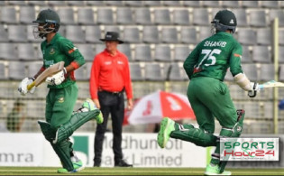প্রথম ওয়ানডেতে আয়ারল্যান্ডকে বিশাল রানের টার্গেট দিল বাংলাদেশ