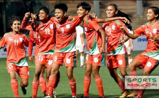 ৯ গোলার ম্যাচে বাংলাদেশের বিশাল জয়