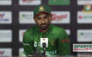সেঞ্চুরি হাতছাড়া করে সংবাদ সম্মেলনে মুখ খুললেন লিটন