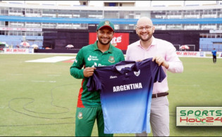 সাকিবের জন্য জার্সি পাঠালেন আর্জেন্টিনার অধিনায়ক