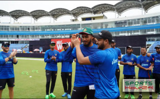 লাল সবুজের জার্সিতে অভিষেক হল নতুন এক টাইগার ক্রিকেটারের