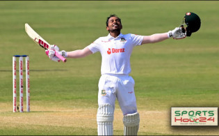 দারুন এক সেঞ্চুরি হাঁকালেন মুশফিক, বড় সংগ্রহের পথে বাংলাদেশ