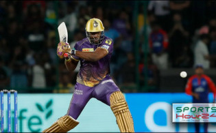 শেষ ওভারে রাসেলের ৩ ছক্কায় দিল্লিকে মাঝারী রানের টার্গেট দিল কলকাতা