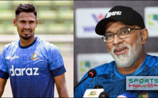 মোস্তাফিজকে নিয়ে কঠিন মন্তব্য করলেন হাথুরুসিংহে
