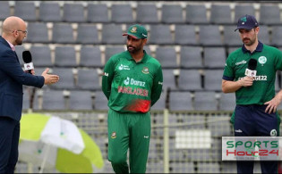 যে কারবনে এখন শুরু হয়নি বাংলাদেশ-আয়ারল্যান্ড ম্যাচের টস