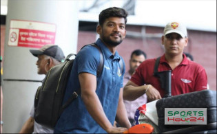 দেশে ফিরে সাংবাদিকদের সরাসরি যা বললেন শান্ত