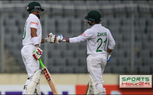 শান্ত-জাকিরের জোড়া হাফসেঞ্চুরিতে শেষ দ্বিতীয় দিন, দেখুন বাংলাদেশের সর্বশেষ স্কোর
