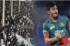 তানজিমের হাতে বল, গ্যালারিতে স্লোগানের ঝড়
