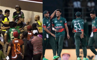 বিশ্বকাপের আগে সেলেব্রিটি ক্রিকেটারদের হাতাহাতি- আহত হয়ে হাসপাতালে ৬