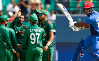 আফগানদের জোড়া উইকেট তুলে নিল মুস্তাফিজ-মিরাজ, , দেখুন সর্বশেষ স্কোর