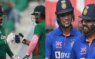 রোহিত-গিলের তাণ্ডবের সামনে লিটন-তানজিমের মিউমিউ কি পারবে বাংলাদেশকে বাঁচাতে